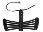 Black Crystal Betty Top