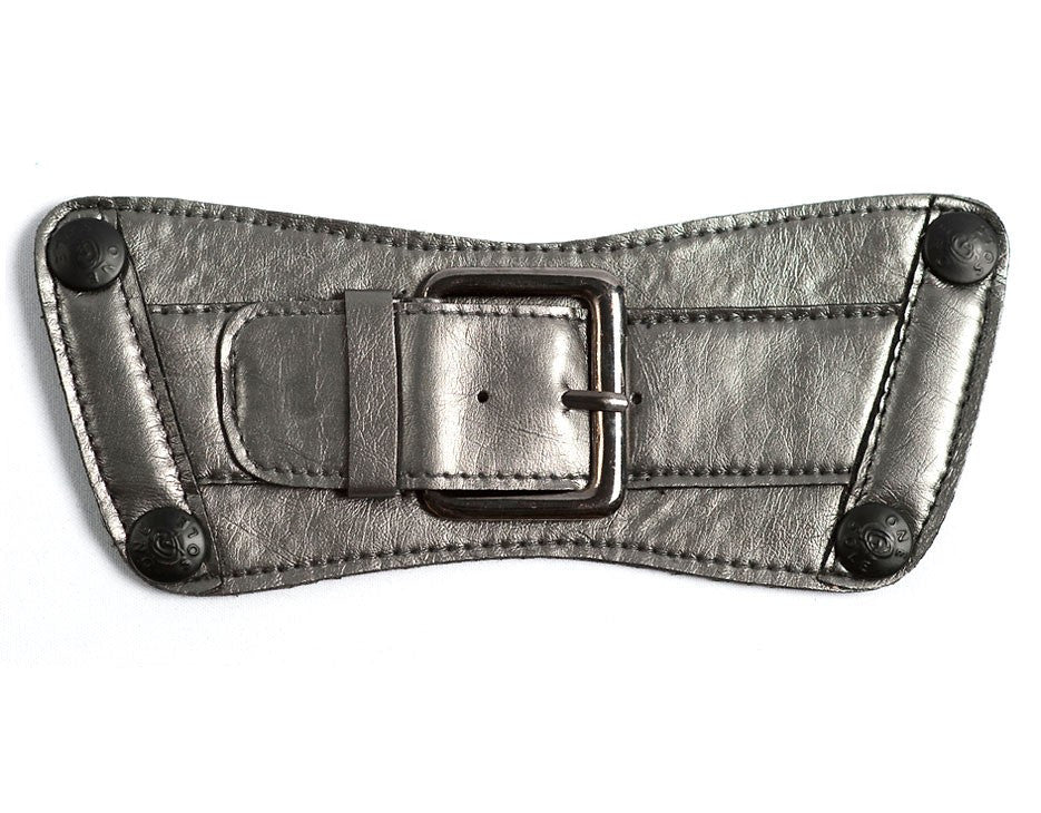 Gunmetal Gray Belt Top