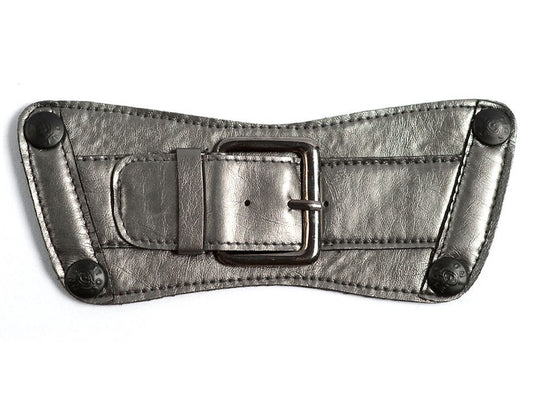 Gunmetal Gray Belt Top