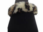 Snow Leopard Clog Top
