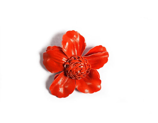 Embellishment "Orange Flower" Pin