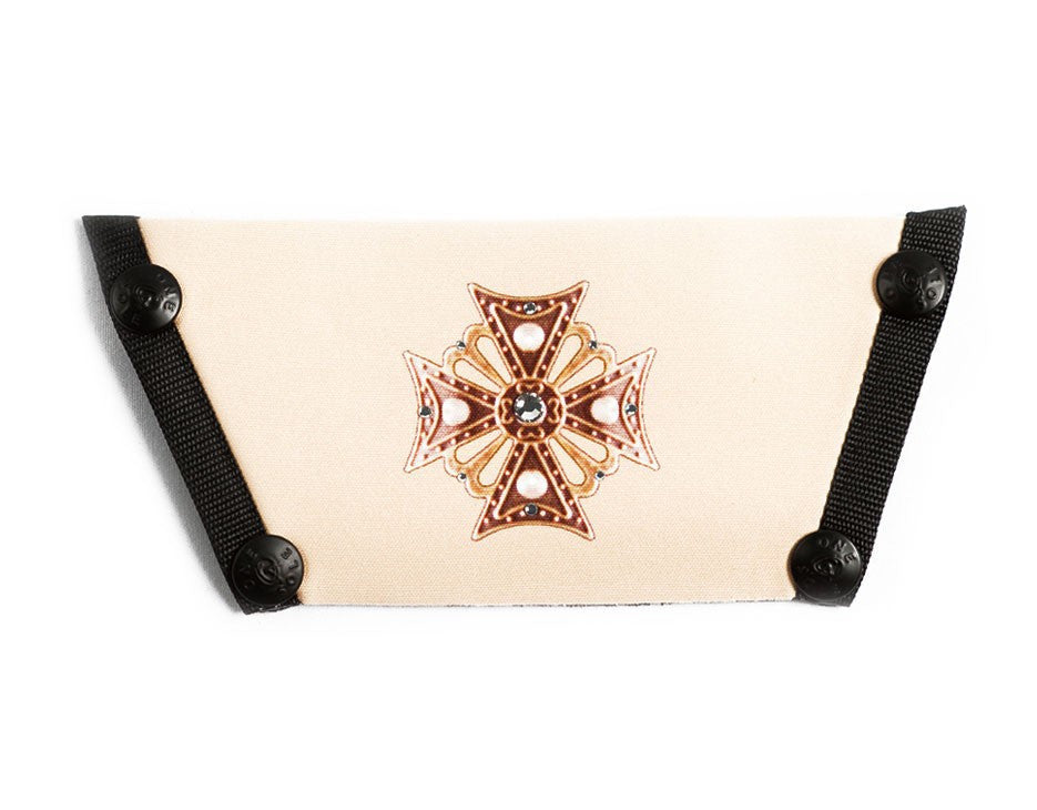 Silk Screen w/ Crystals "Celtic"