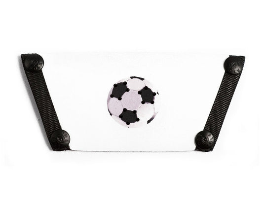 Silk Screen w/ Crystals "Soccer"