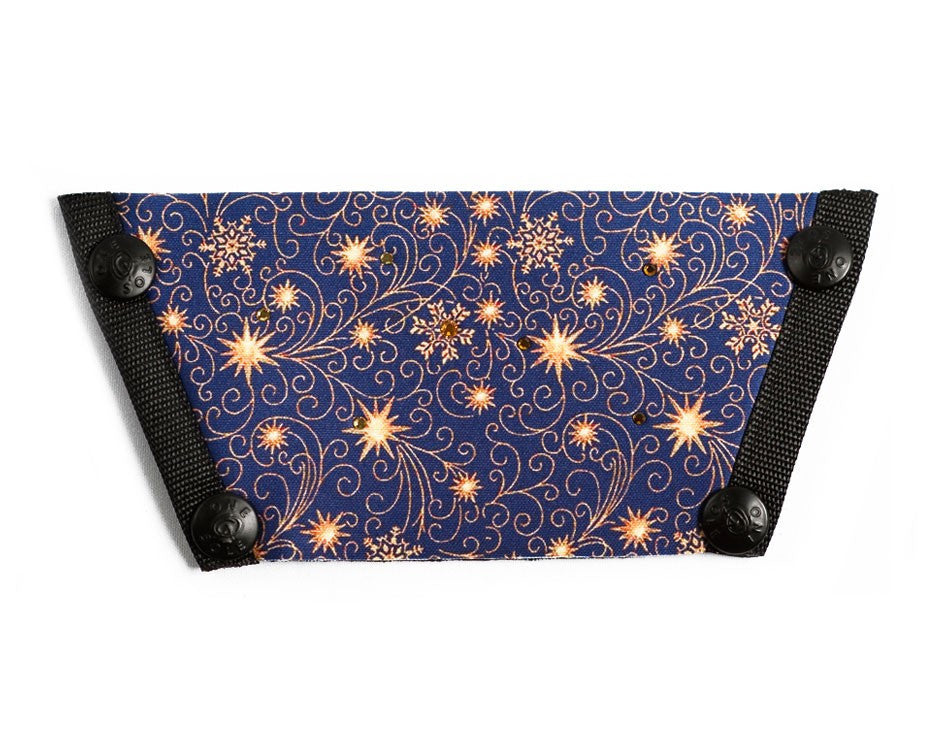 Silk Screen w/ Crystals "Twilight Starburst"