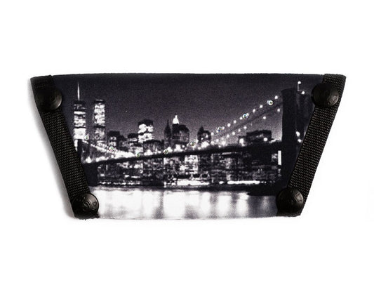 Silk Screen w/ Crystals "New York Bridge"