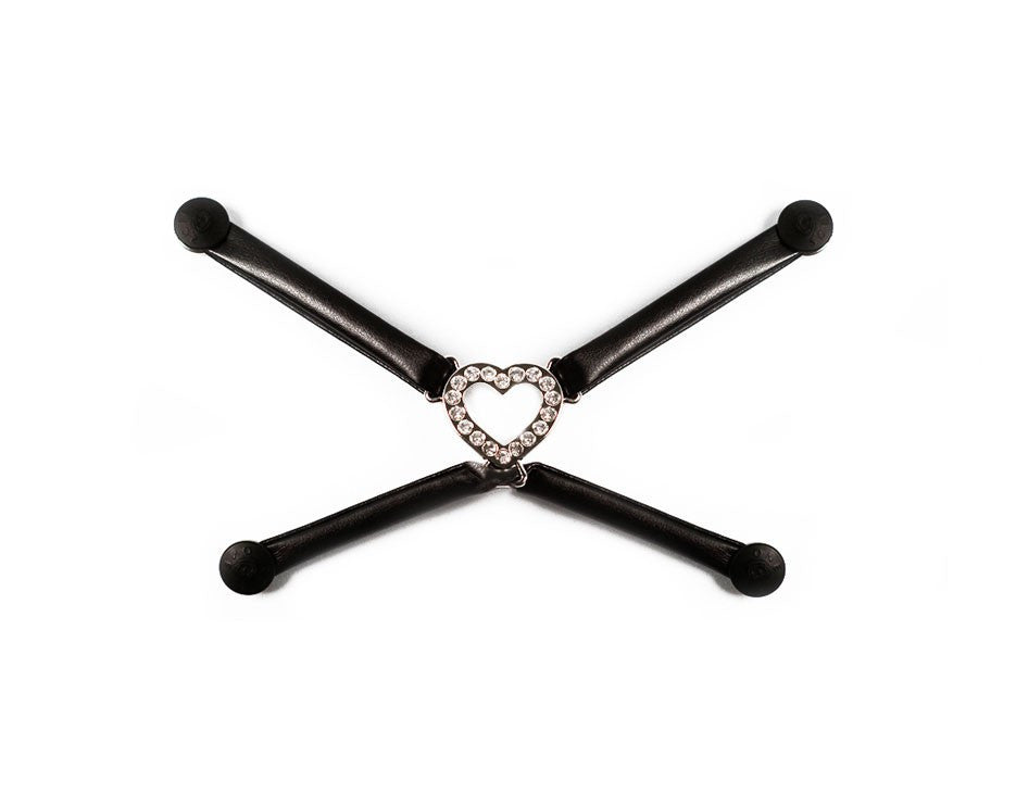 Heart Rhinestone - Strappies
