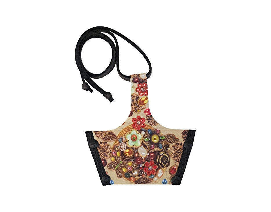 Mocha Sparkle T-Strap