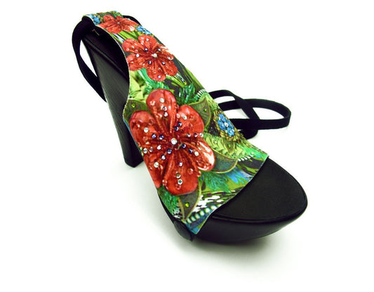 Floral Dew T-Strap Top