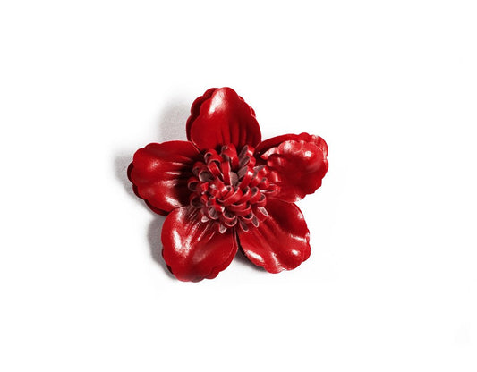 Embellishment "Red Flower" Pin