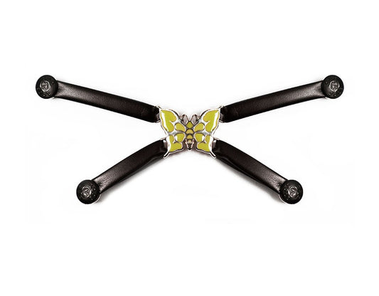 Green/Yellow Butterfly - Strappies