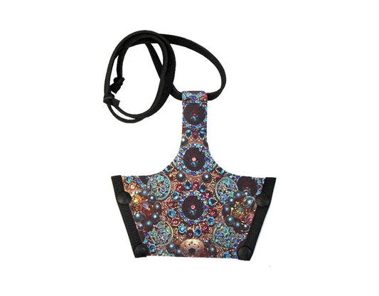 Moroccan Blue T-Strap