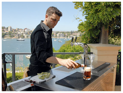 Mobile Bar + Staff